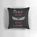The Cult Love Band Themed Pillow, Featuring the Band's Iconic Logo