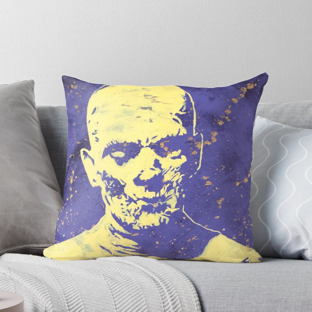 The Mummy Pillow featuring Boris Karloff as the classic Universal Monsters character