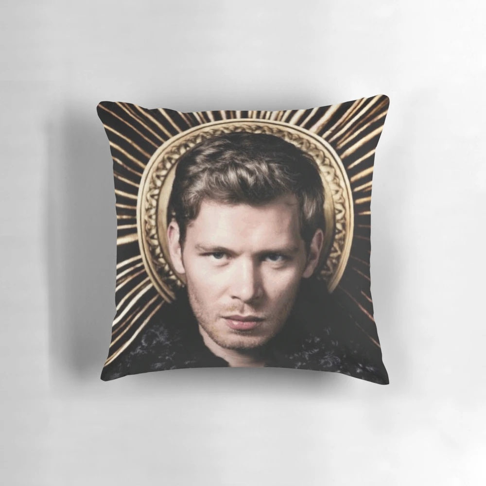 The Originals Pillow featuring Klaus Mikaelson, the vampire king