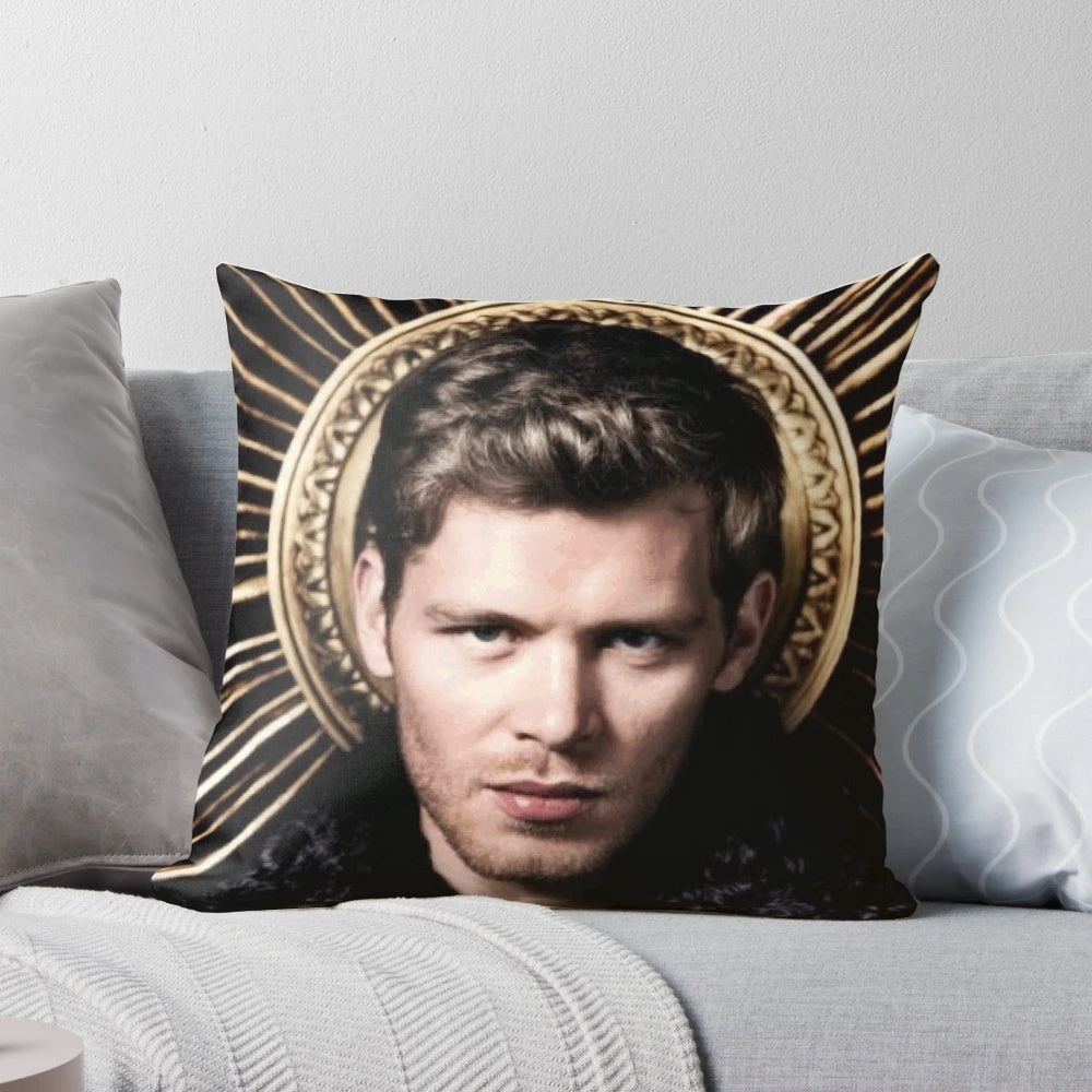 The Originals Pillow featuring Klaus Mikaelson, the vampire king
