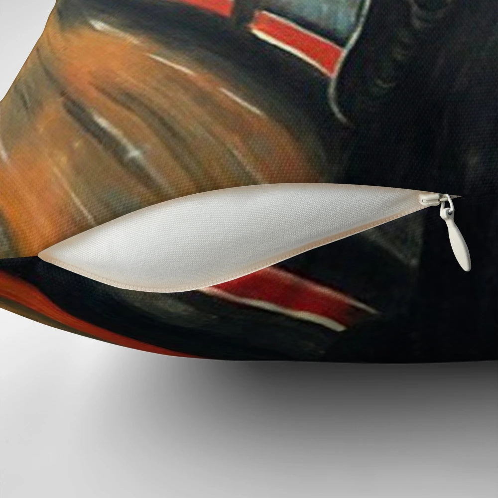 Iconic "The Scream" by Edvard Munch inspired safe scream pillow
