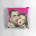 The Thin Man Pillow featuring Nick and Nora Charles, the iconic detective duo from the classic mystery film