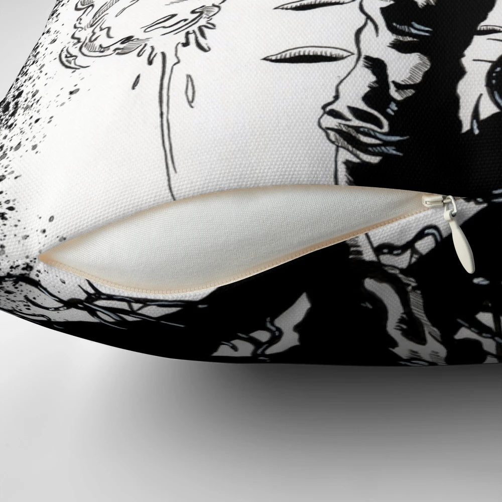 The Thing Horror Movie Themed Throw Pillow