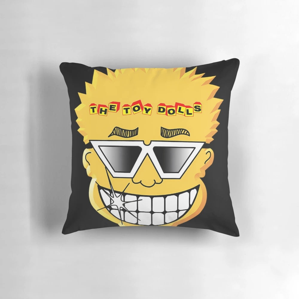 The Vines" band logo printed on a cozy, high-quality pillow for music fans.