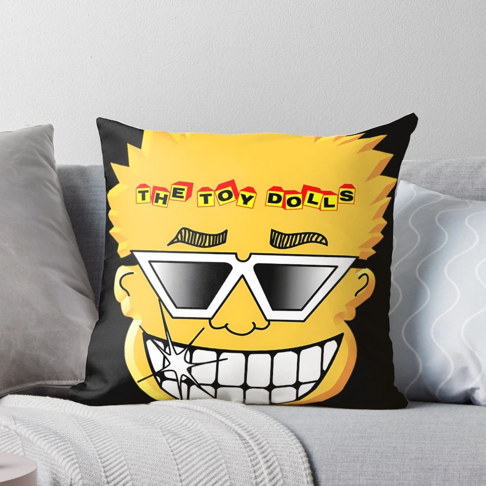 The Vines" band logo printed on a cozy, high-quality pillow for music fans.