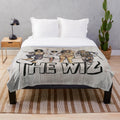 Plush blanket featuring The Wiz inspired design