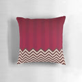 Throw pillow featuring the iconic red room from the TV series Twin Peaks, designed by David Lynch.