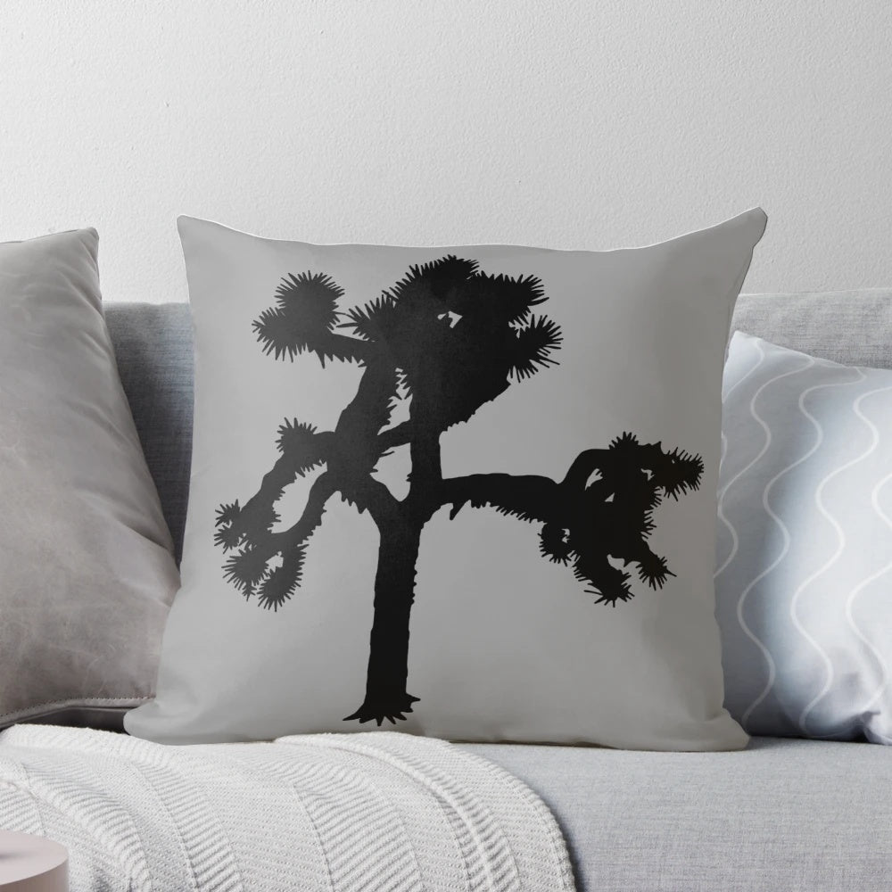 Soft, plush pillow featuring the iconic album artwork for U2's "The Joshua Tree
