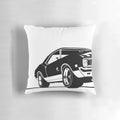 Vintage classic car poster featuring a powerful, iconic automobile in a retro, nostalgic style.