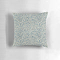 Vibrant sunflower patterned pillow designed by renowned artist William Morris
