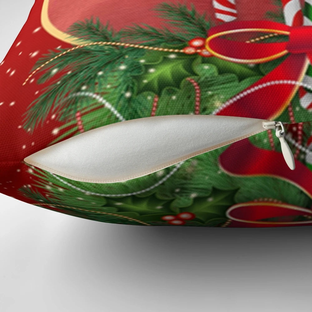 Idris Elba Christmas Pillow featuring the popular actor in a festive holiday design
