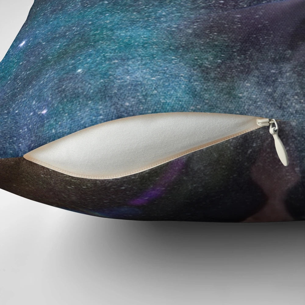 Ignazio Boschetto's "Ad Astra" Pillow, featuring the iconic Il Volo star in a stunning celestial design