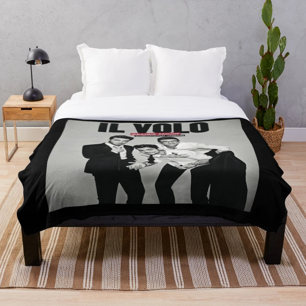 Il Volo Inspired Grande Amore Plush Blanket