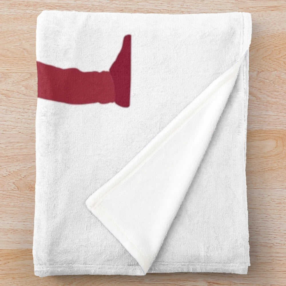 Imagine Dragons inspired plush blanket with band's logo and artwork