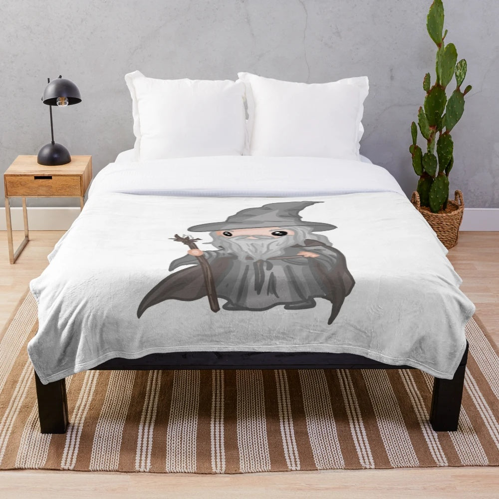 Cinema heroes plush blanket featuring favorite fictional characters