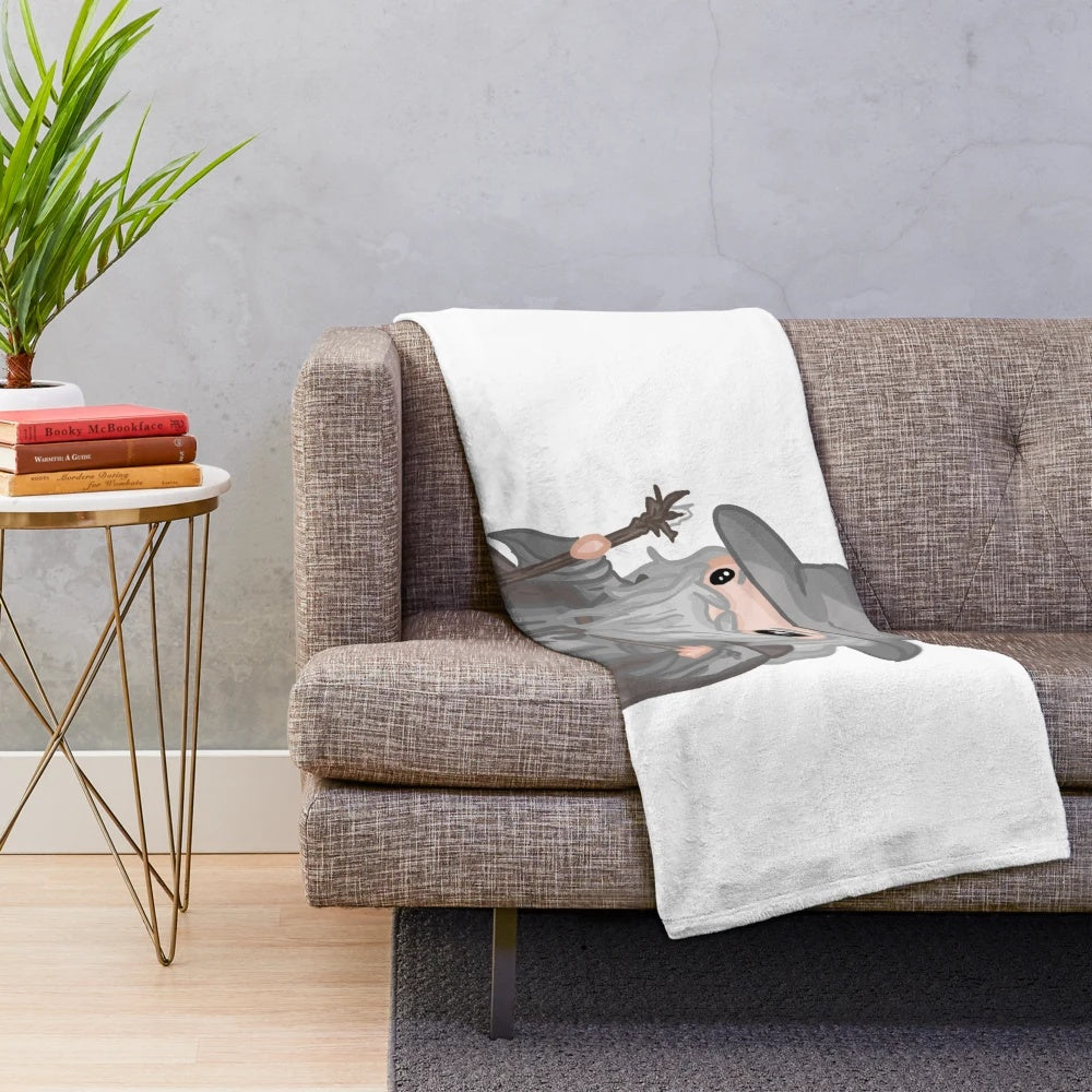 Cinema heroes plush blanket featuring favorite fictional characters