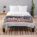 Dynasty Warriors video game inspired plush blanket