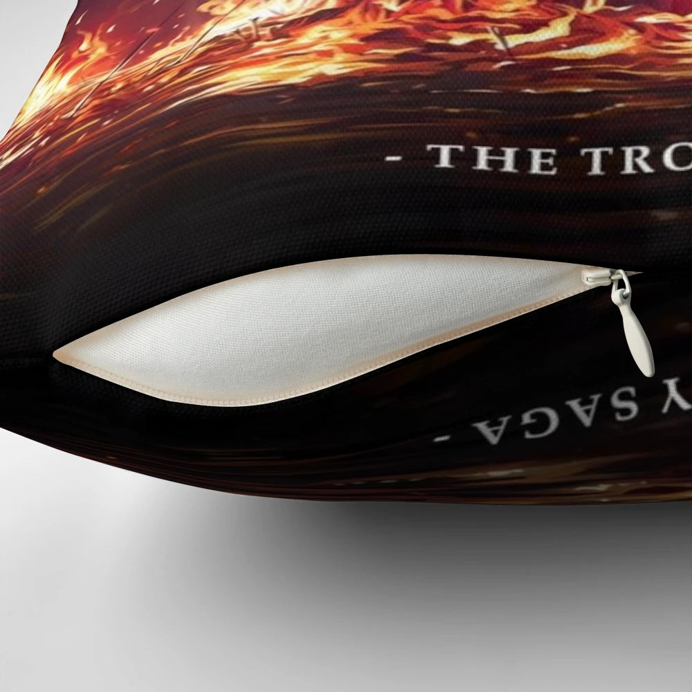 Epic the Musical: The Troy Saga (Jorge's Version) Pillow featuring Greek mythology and Odysseus