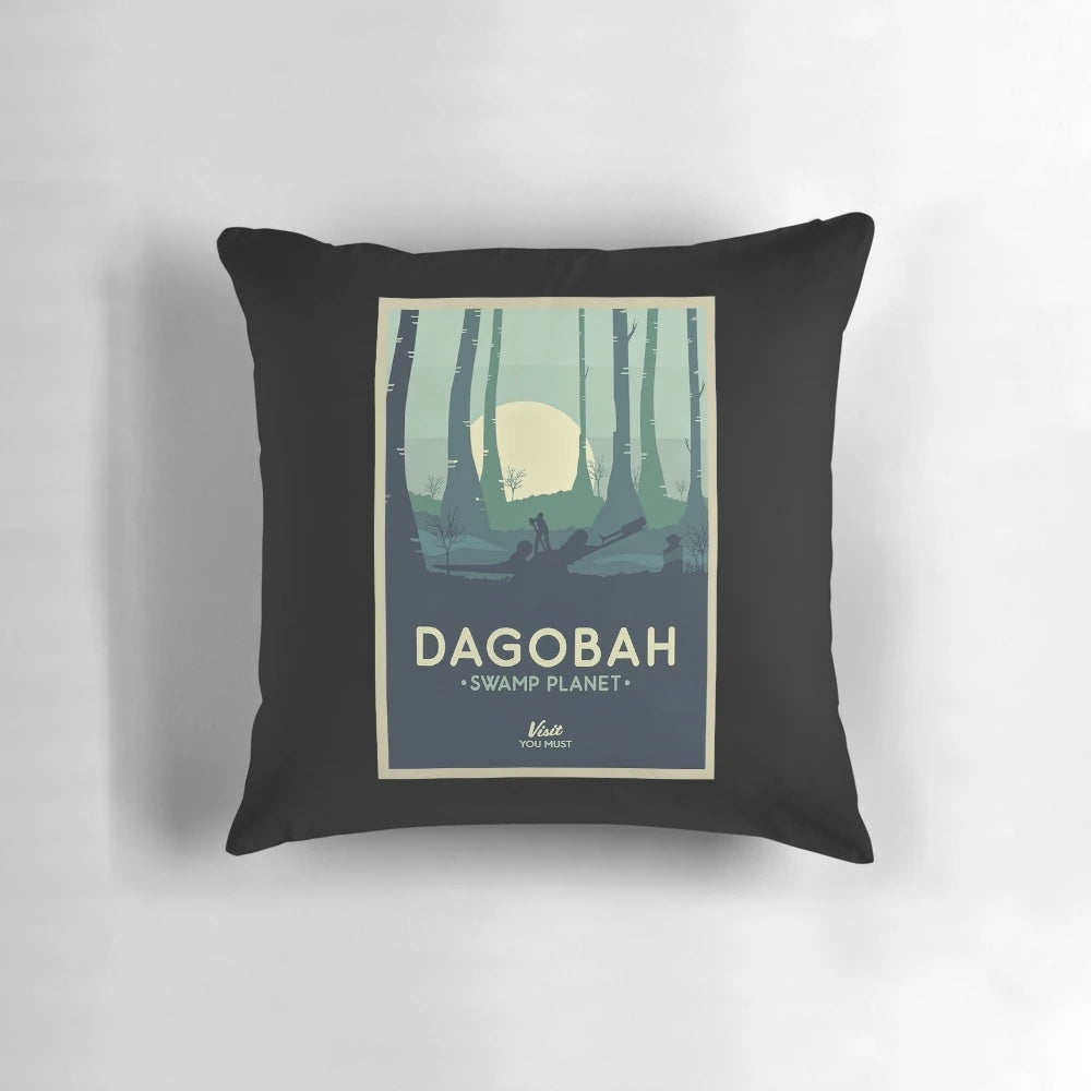 Star Wars Dagobah Swamp Themed Decorative Pillow