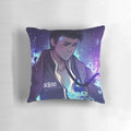 Detroit Become Human-inspired pillow with a character design