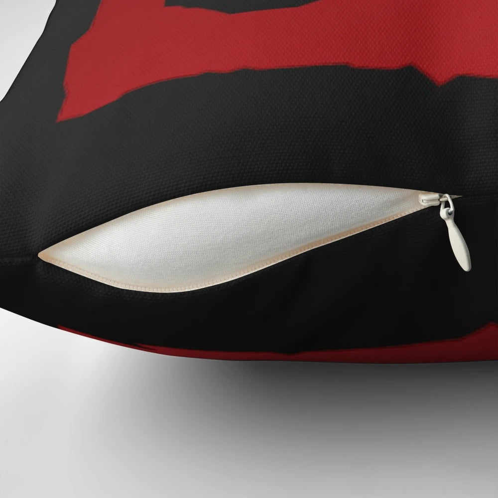 DOTA-themed pillow featuring iconic game characters and elements