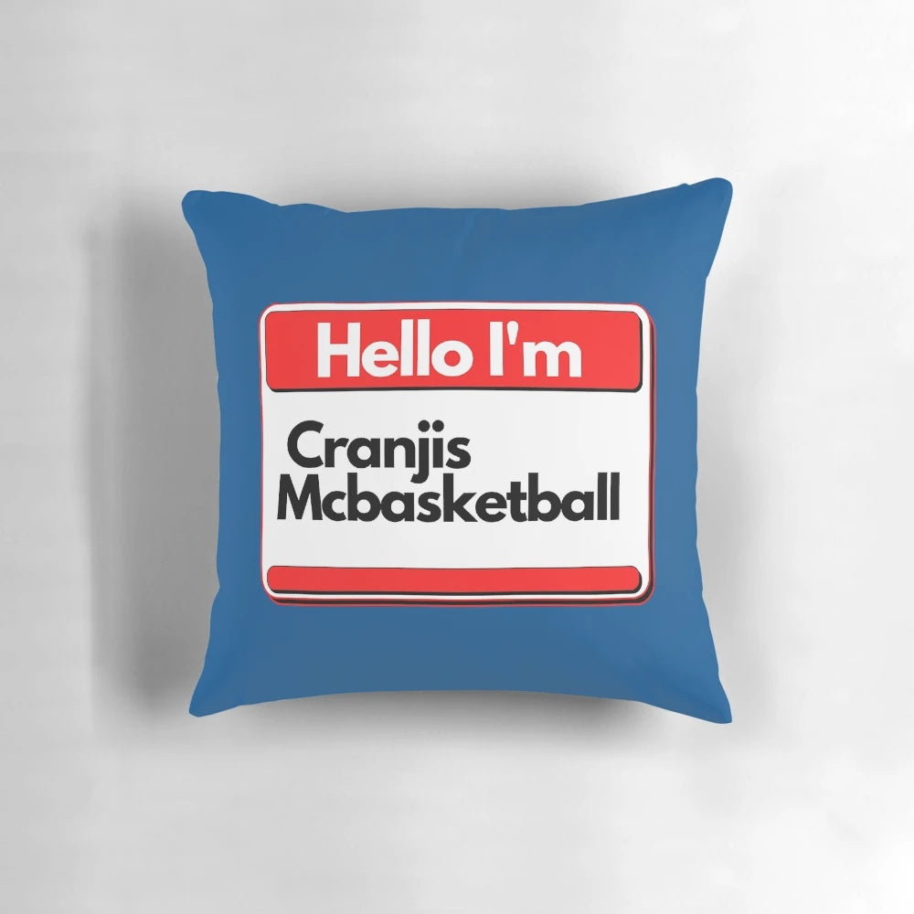 Impractical Jokers Cranjis McBasketball Funny Pillow