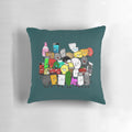 Inanimate Insanity themed pillow featuring characters from the popular object show series
