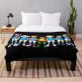 Inazuma Eleven Plush Blanket with Anime Soccer Team Design