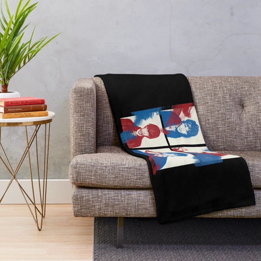 Soft and cozy plush blanket featuring the indie band Inhaler