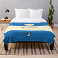 The Killers-inspired plush blanket with Penguin Classics book cover design