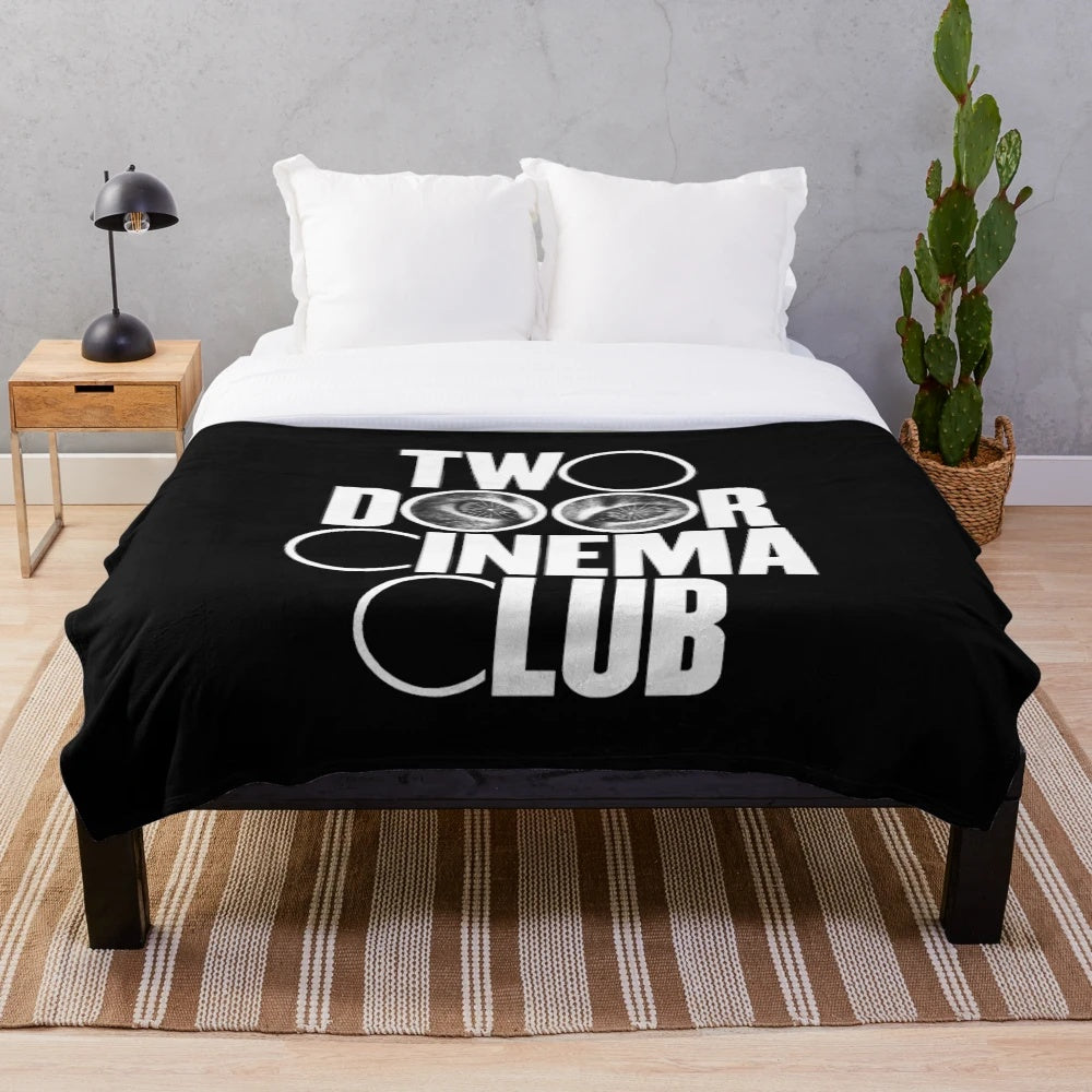 Two Door Cinema Club Inspired Plush Blanket