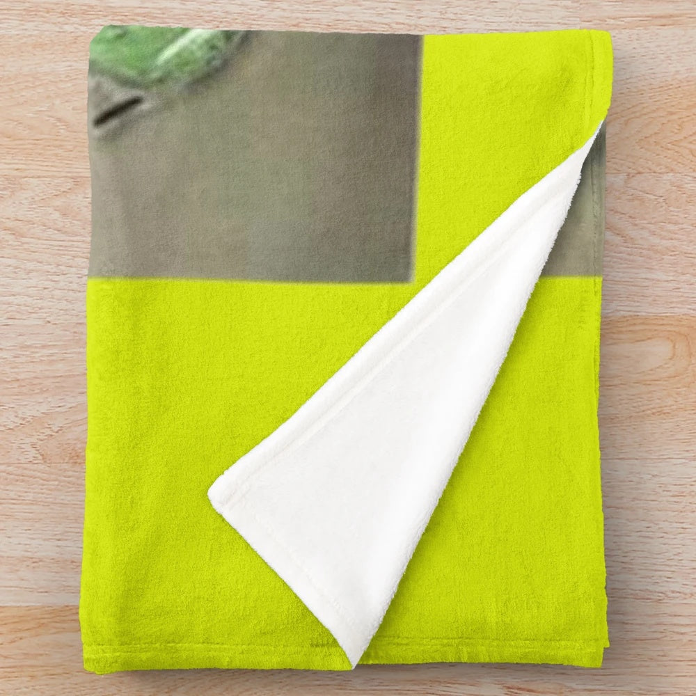 Soft plush blanket featuring the XTC band logo and indie rock music icons