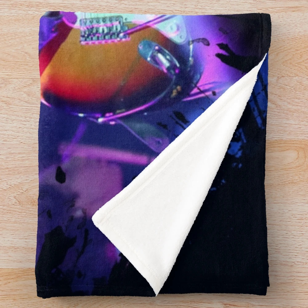 Soft and cozy plush blanket featuring the indie rock band Inhaler
