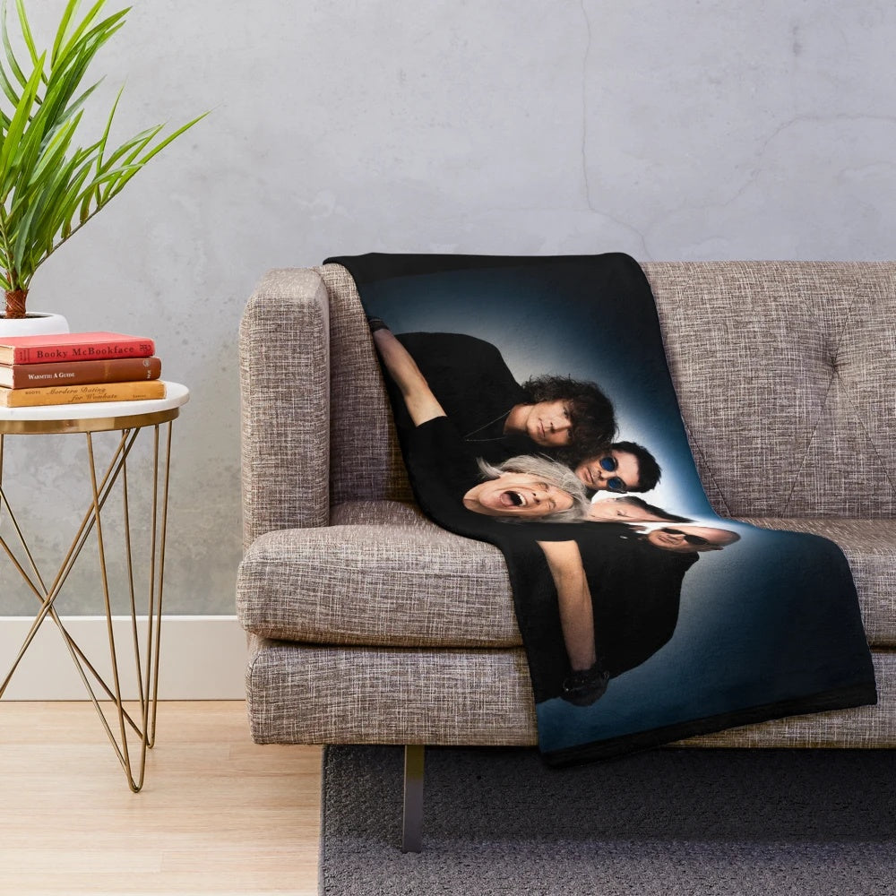Indochine 2021 Tour Inspired Plush Blanket
