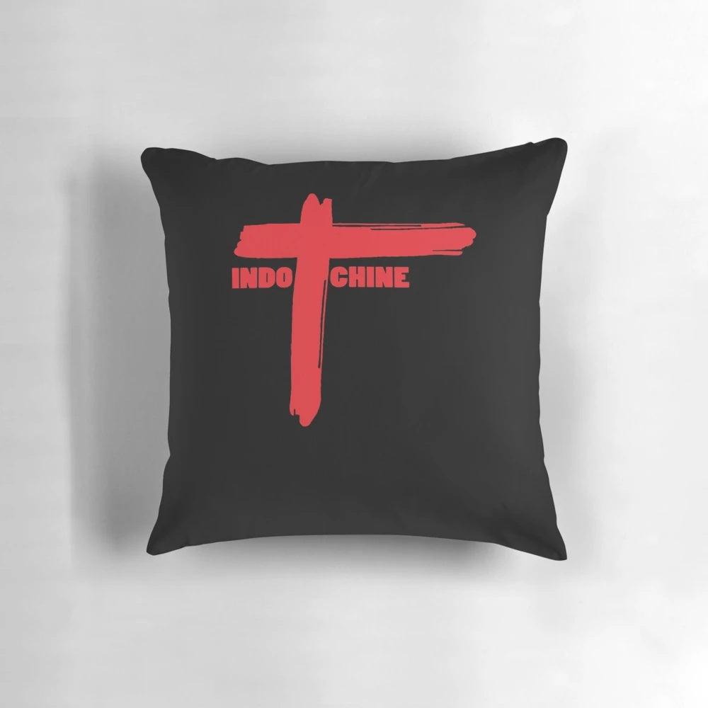 Indochine Band Inspired Decorative Pillow