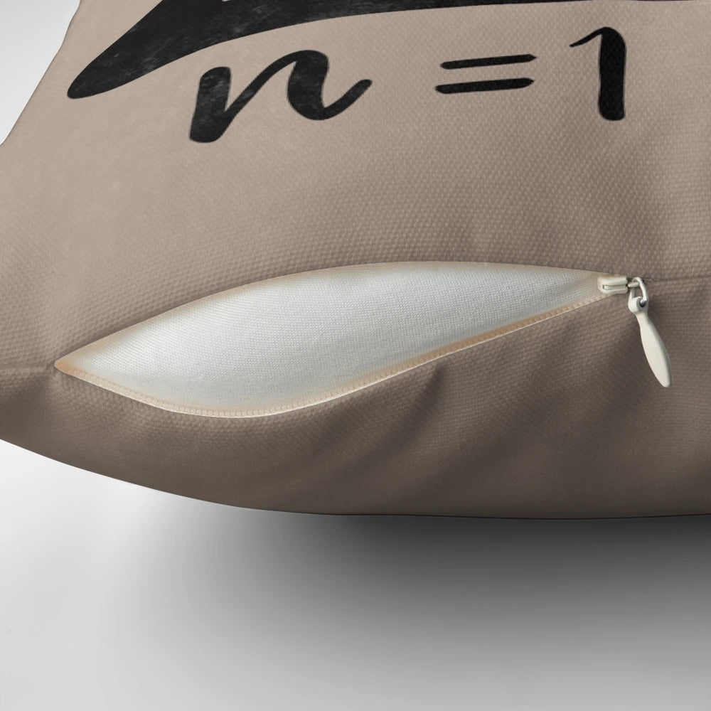 Infinite Coffee Mathematics Pillow, a cozy and captivating accessory for coffee enthusiasts and math aficionados alike.