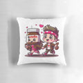Soft, plush pillow featuring a Nutella-inspired design for a cozy, delightful addition to any home.