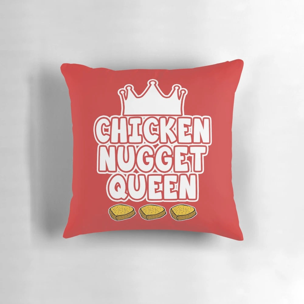 Fluffy and adorable chicken nugget-themed pillow for the ultimate chicken nugget lover