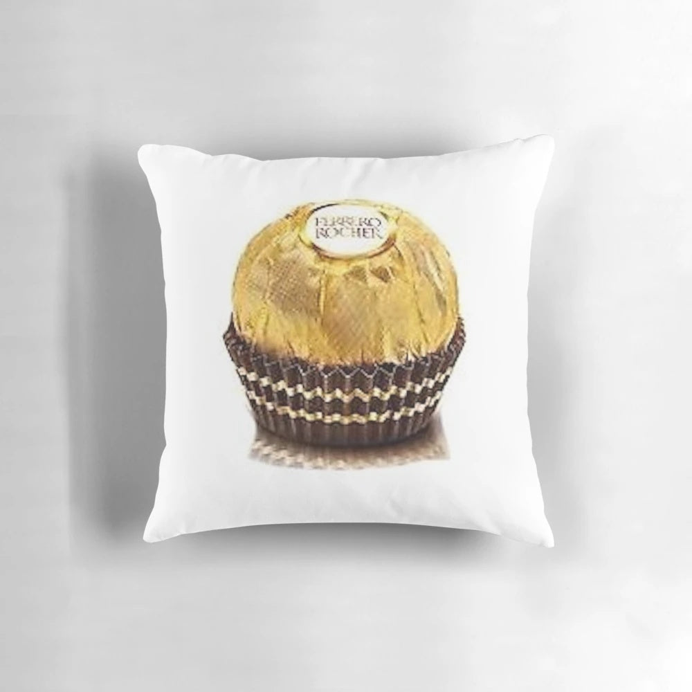 Two Ferrero Rocher hazelnut chocolate candy bars, a luxurious European treat
