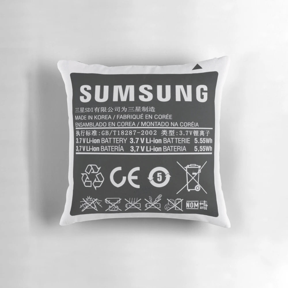 Inflatable expanding fun pillow