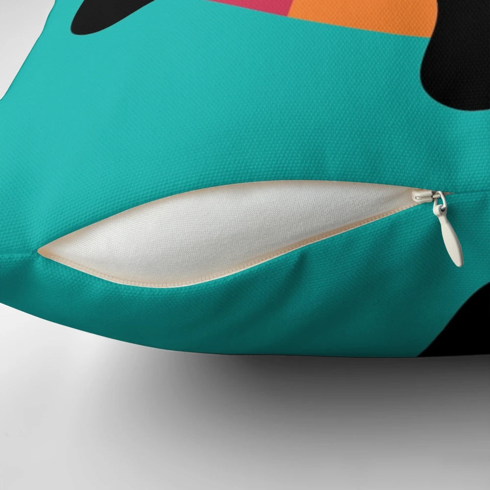 Inflatable panda-shaped pillow lounger for children's room and nursery