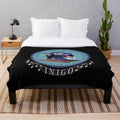 Inigo's Dragon Pie inspired plush blanket featuring the character from the Skyrim mod