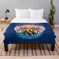 Octopus tattoo quote plush blanket