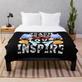 3rd Grade Teacher Inspirational Plush Blanket