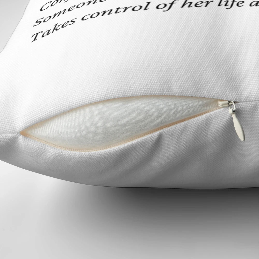 Boss Lady definition Pillow with text "Boss Lady"
