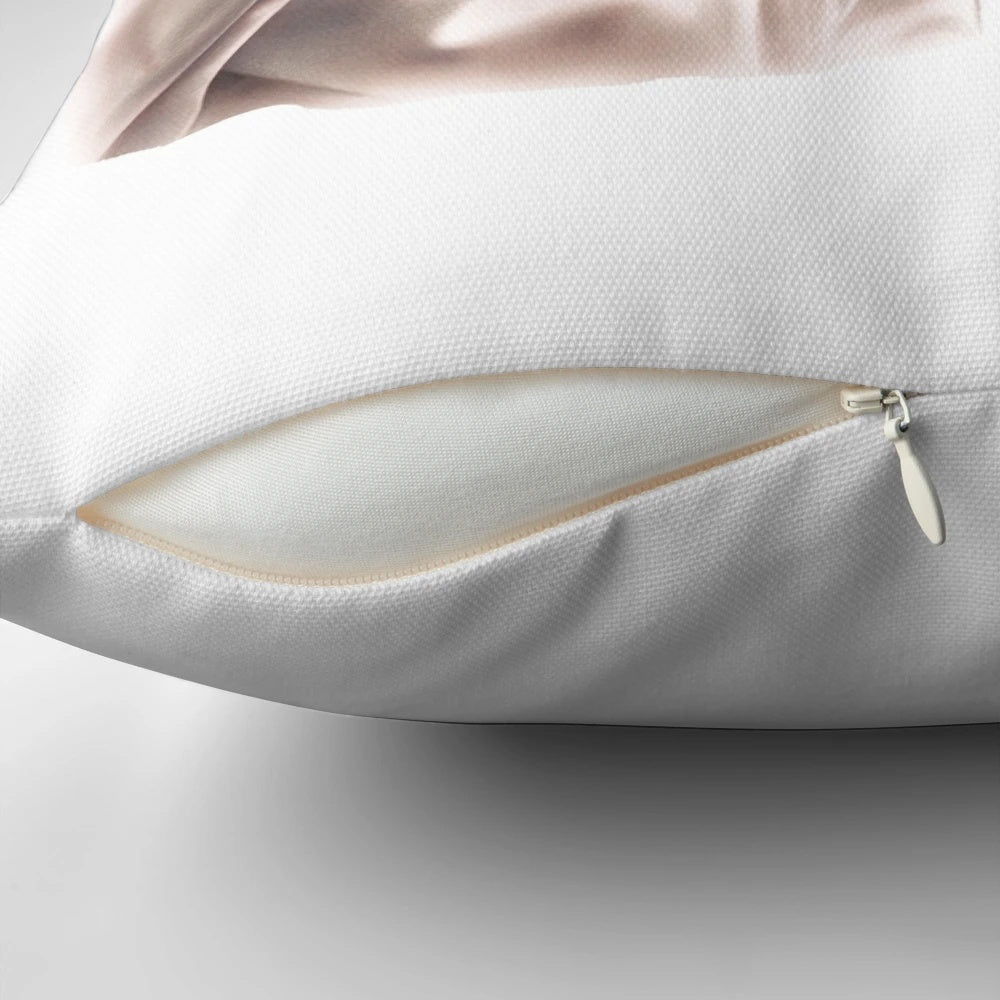 Soft, plush pillow featuring an image of Jesus with the Chick-fil-A logo