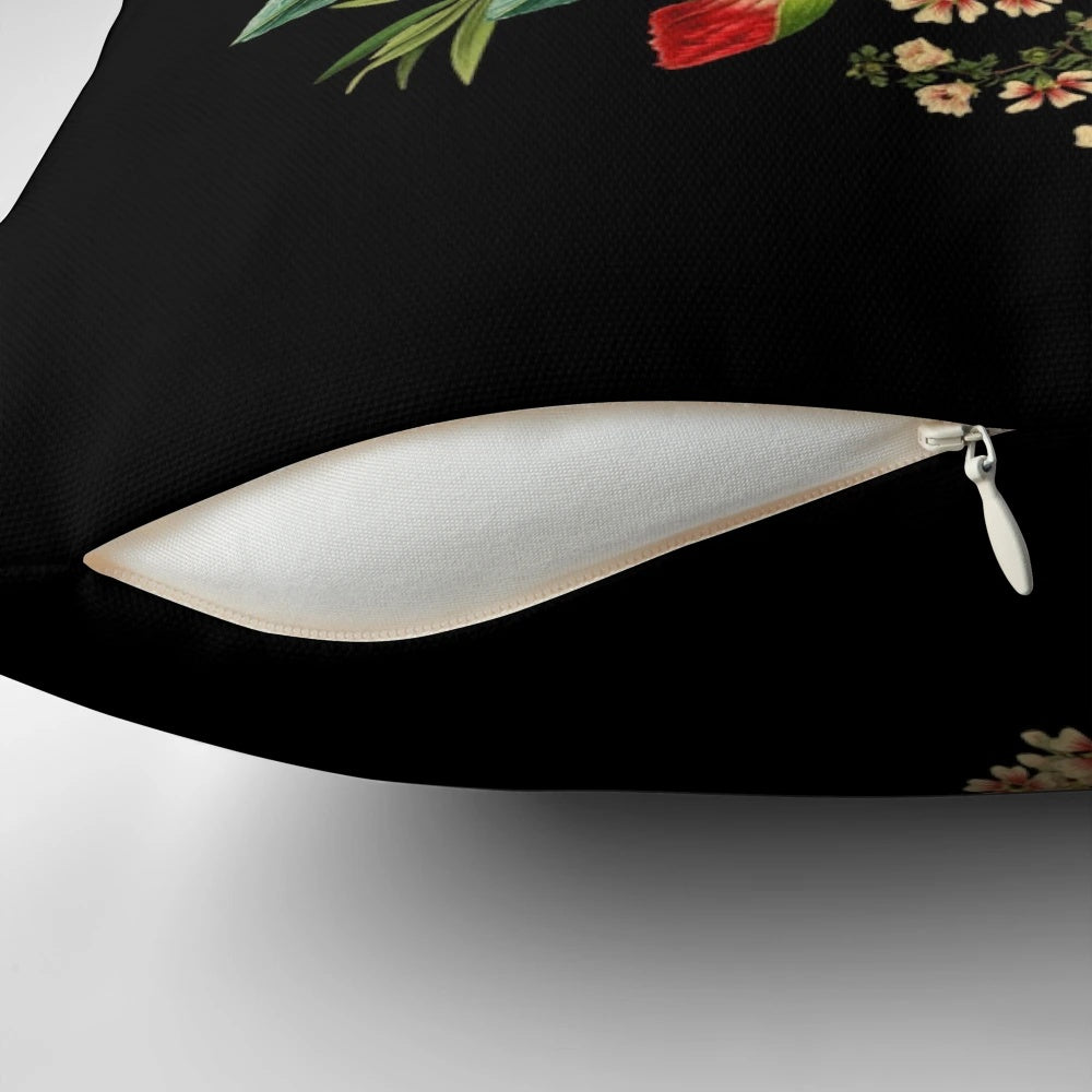 Inspirational Christian pillow featuring a comforting bible verse design