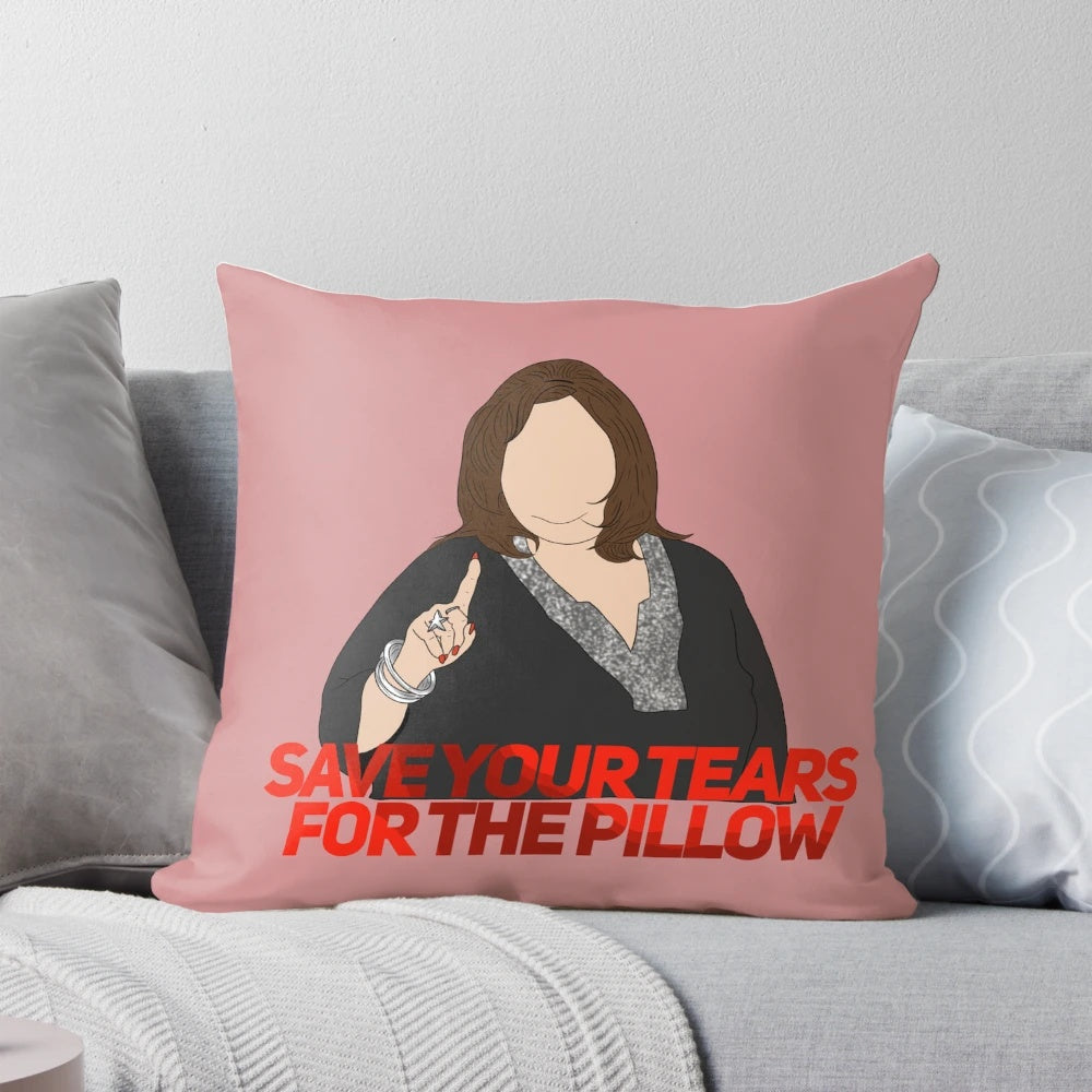 Inspirational dance moms themed pillow with focus keywords