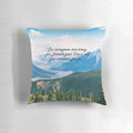 Joshua 1:9 Bible Verse Pillow with Encouraging Scripture