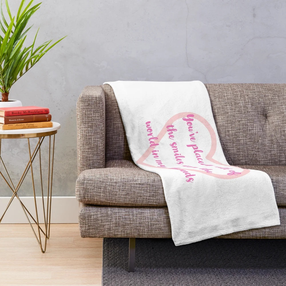 Inspirational SEVENTEEN "To You" Lyrics Plush Blanket